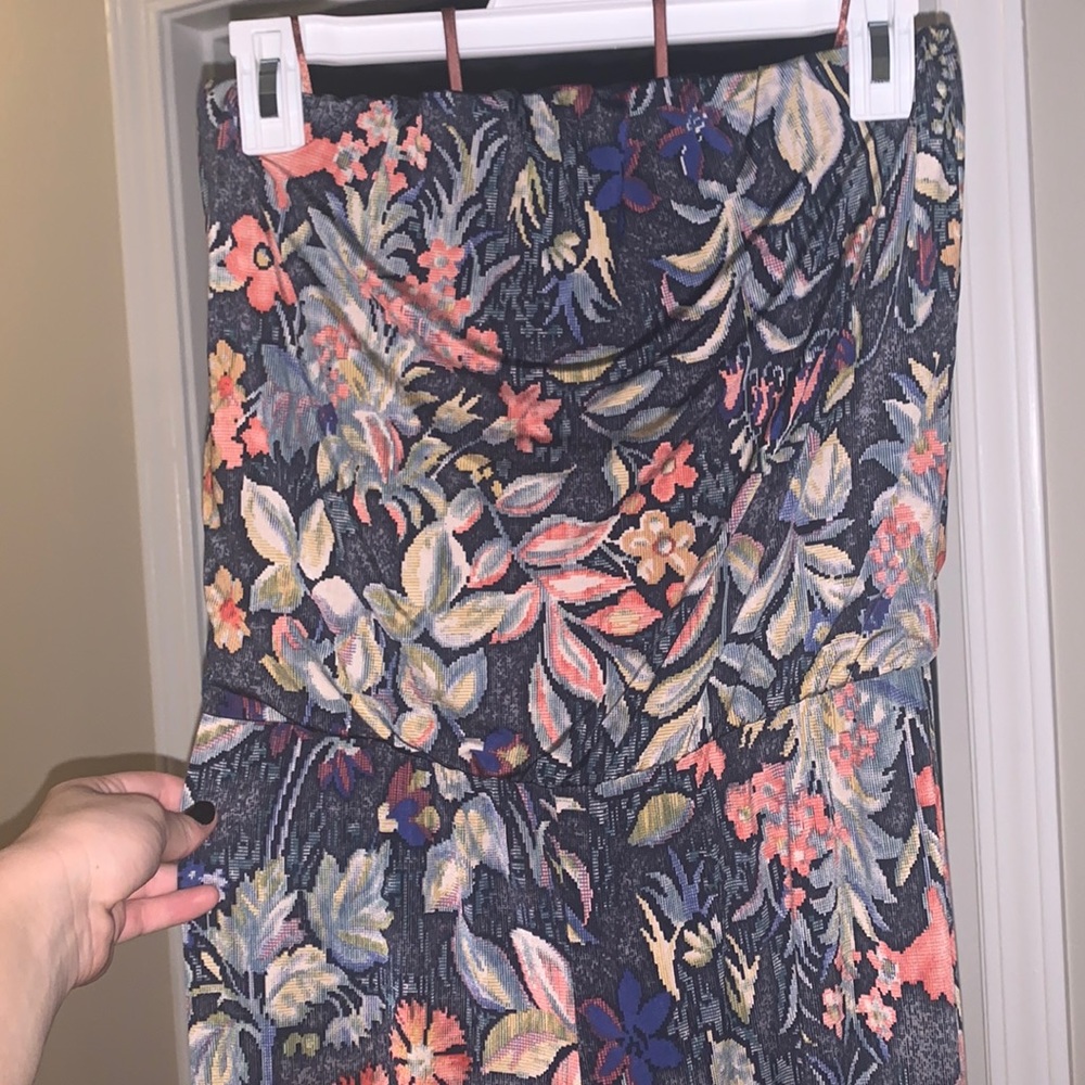 Strapless Romper